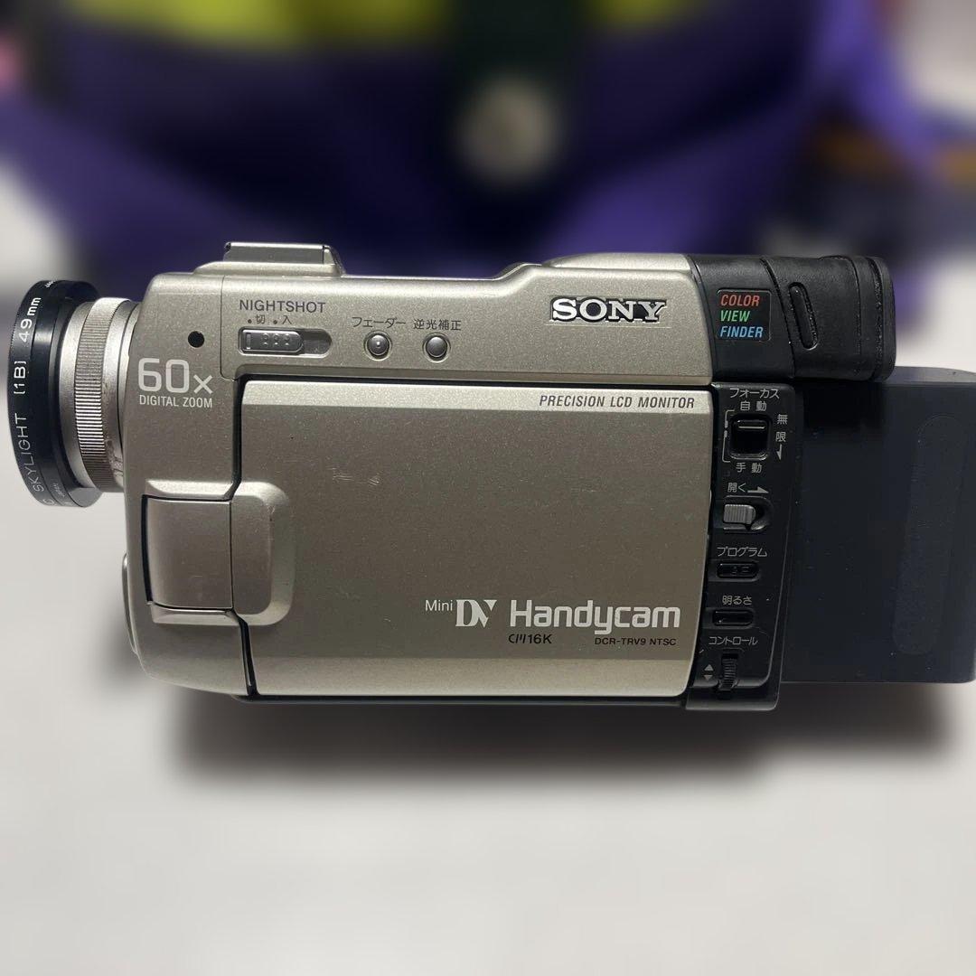 SONY HANDYCAM miniDVビデオカメラ DCR-TRV9 ④