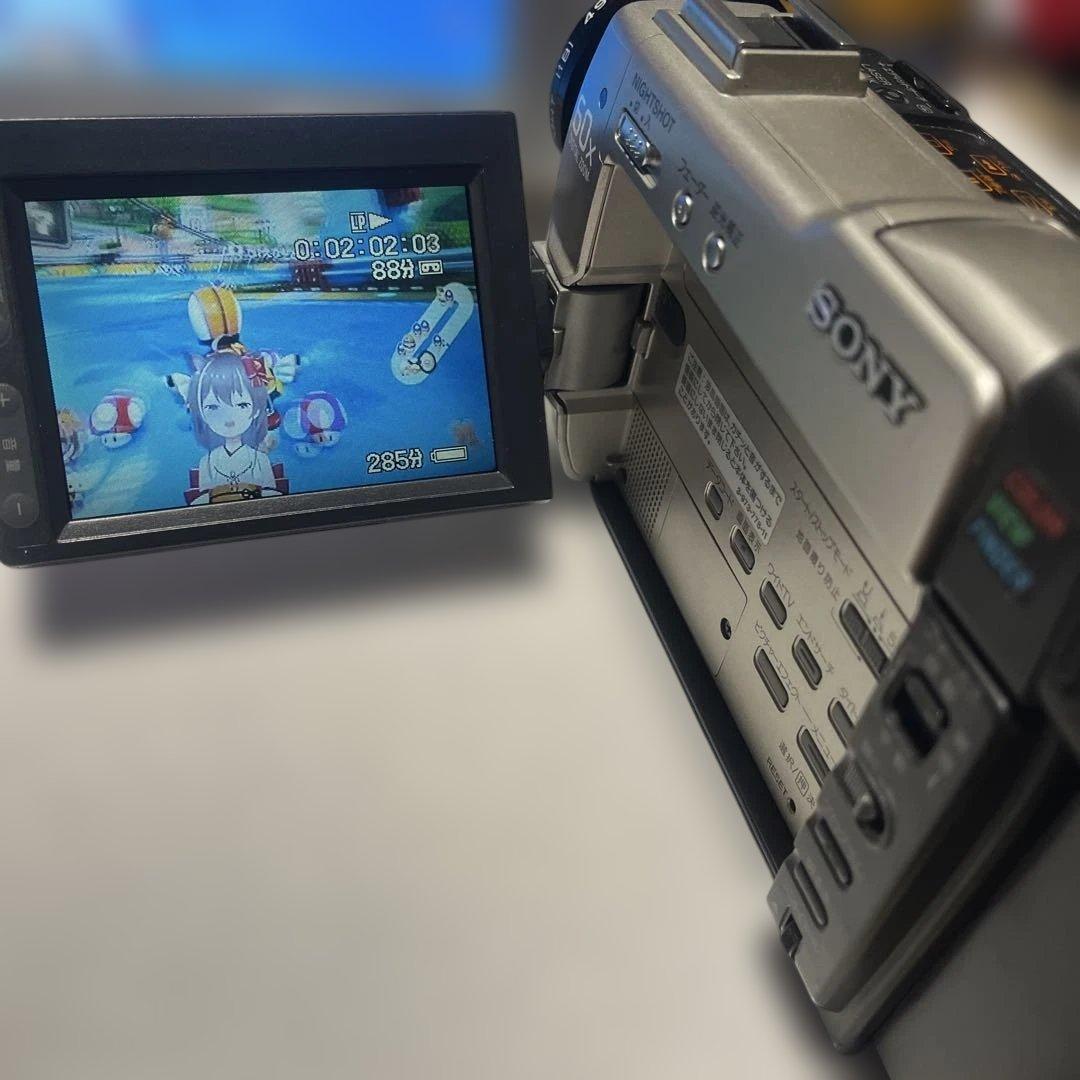 SONY HANDYCAM miniDVビデオカメラ DCR-TRV9 ④