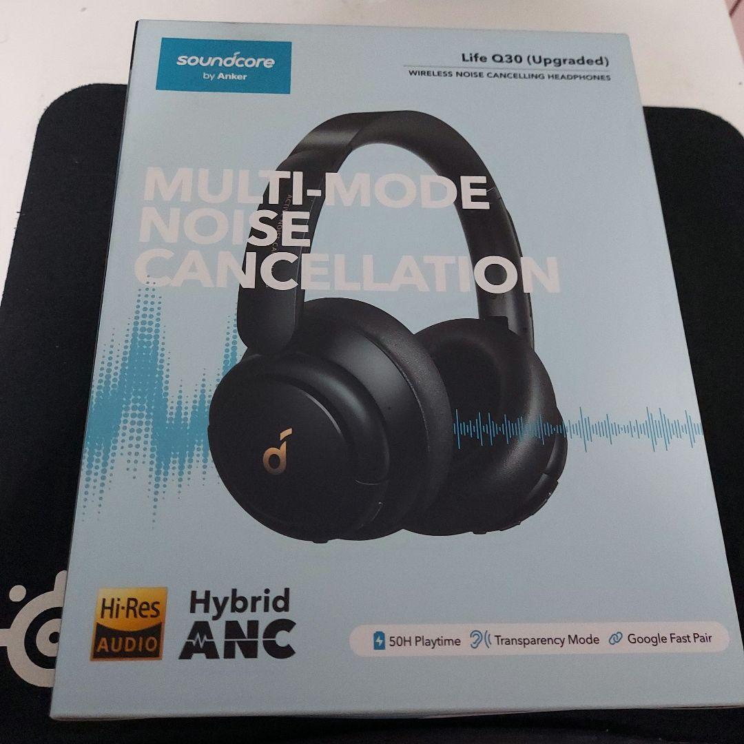 新品未開封 Anker Soundcore ワイヤレスヘッドホン ブラック