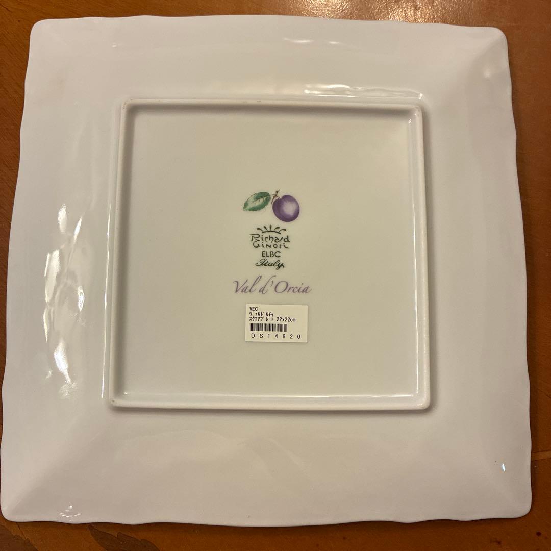 リチャードジノリ スクエアプレート