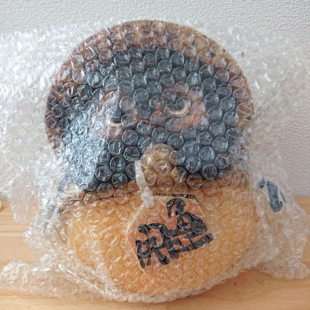 信楽焼 たぬきの陶器置物 (未使用品)