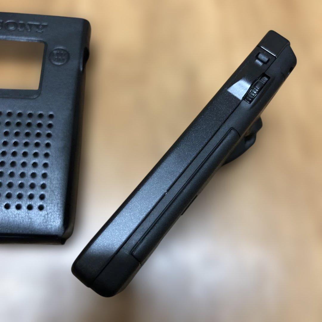 [美品] SONY ソニー FM/AMラジオ SRF-R356 ケース・説明書付