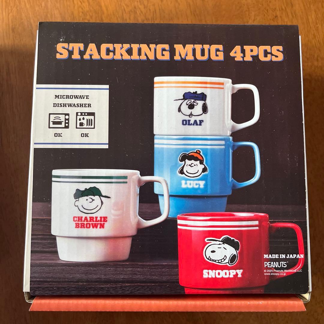 新品 スヌーピー スタッキングマグ パスタプレート コストコ クリスマス