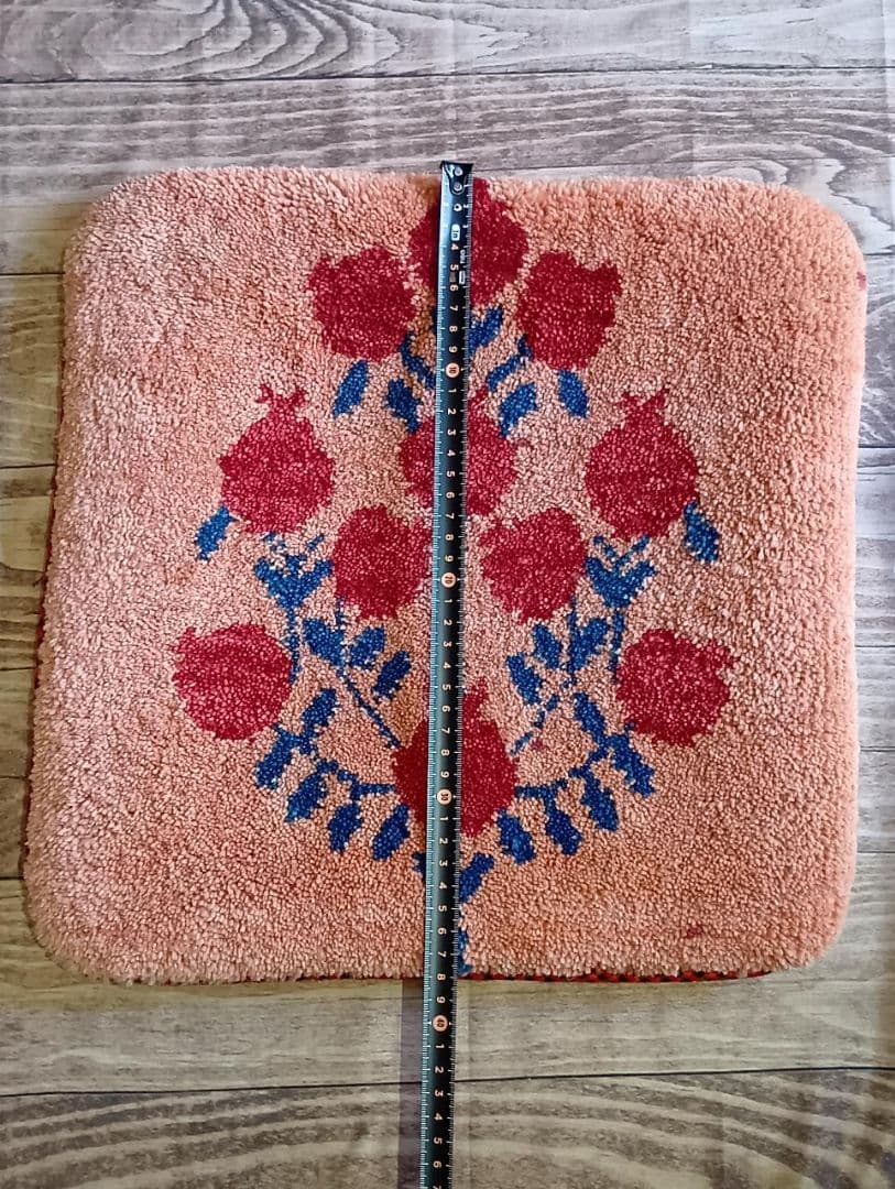 ギャッベ　クッション　ペルシャ絨毯　イラン　手織り(9)