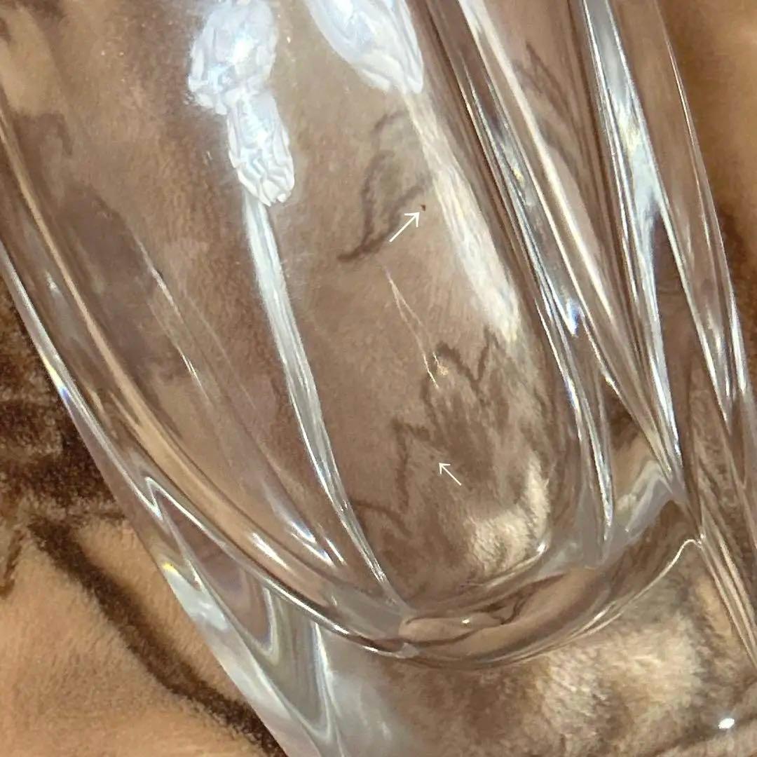 B*u様 本日のみ入手困難　箱付き　Baccarat 花器　花瓶　クリスタルフラ