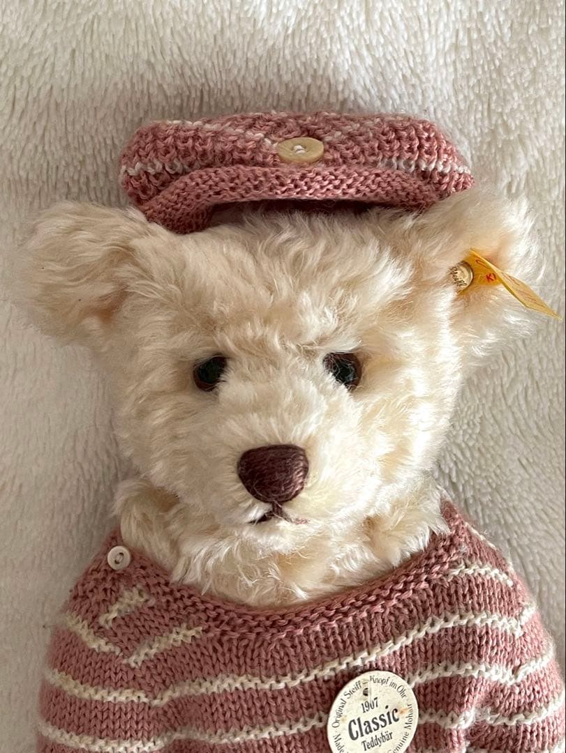 シュタイフ　テディベア　バニラベア　レプリカ