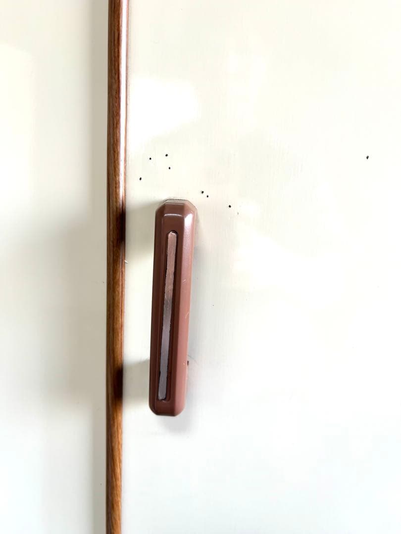 最終お値下げ！木製洋服ダンス　オフホワイト　シンプル　平成レトロ