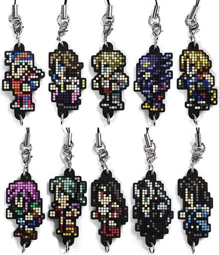 全10種 「ファイナルファンタジー ドットラバーストラップ vol.2」FF7