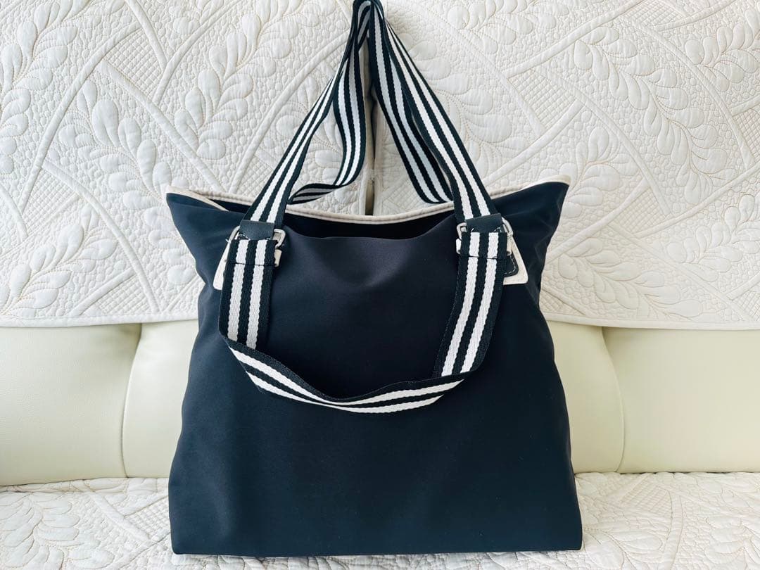 CHANEL☆ノベルティトートバッグ未使用品黒ショルダーバッグ2wayブラック