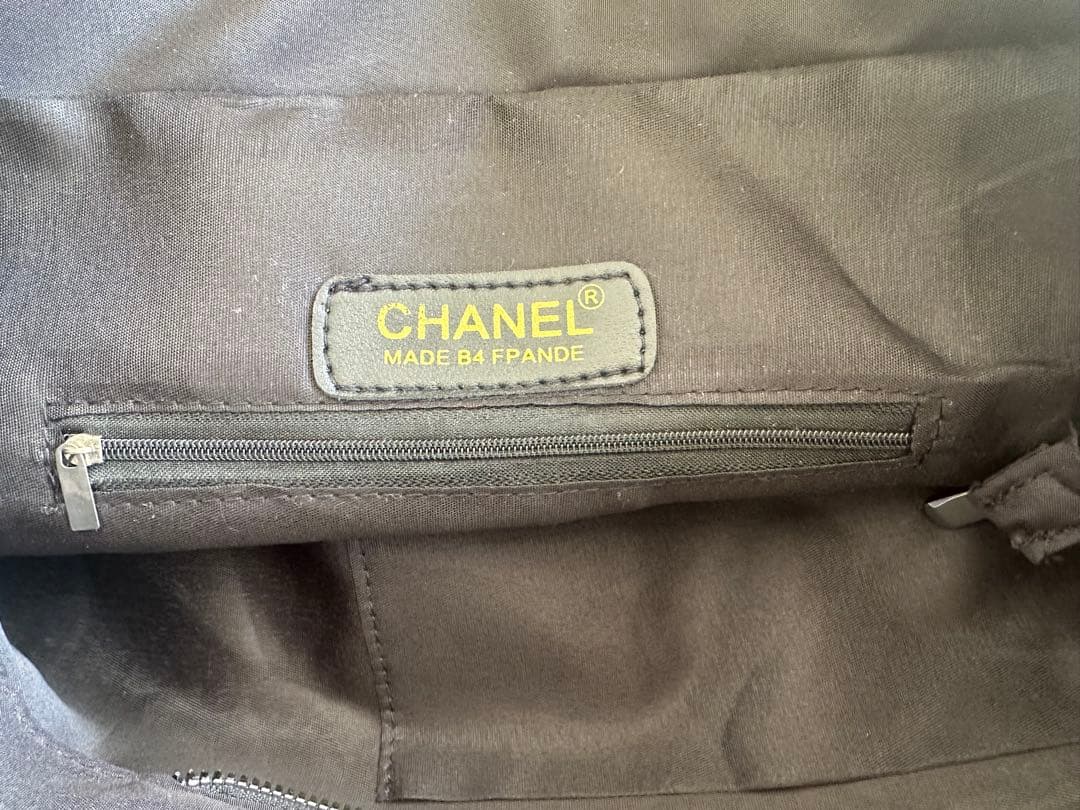 CHANEL☆ノベルティトートバッグ未使用品黒ショルダーバッグ2wayブラック