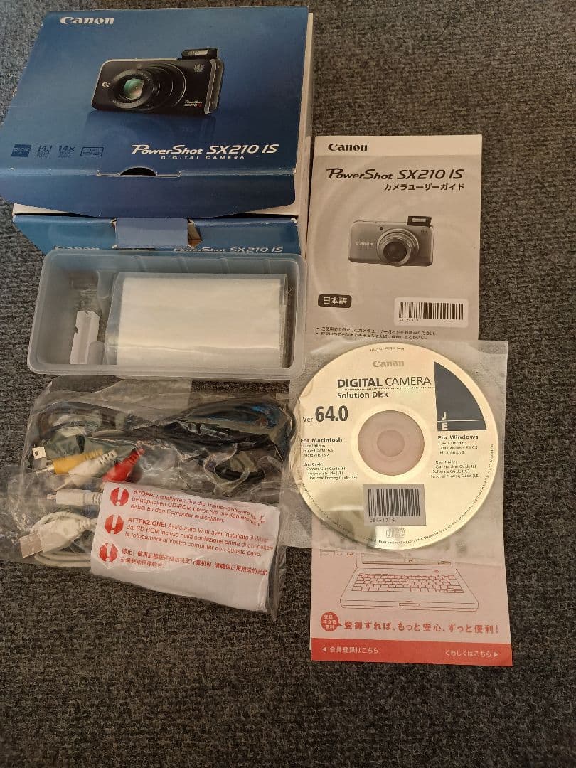 CANON PowerShot SX210 IS ブラック