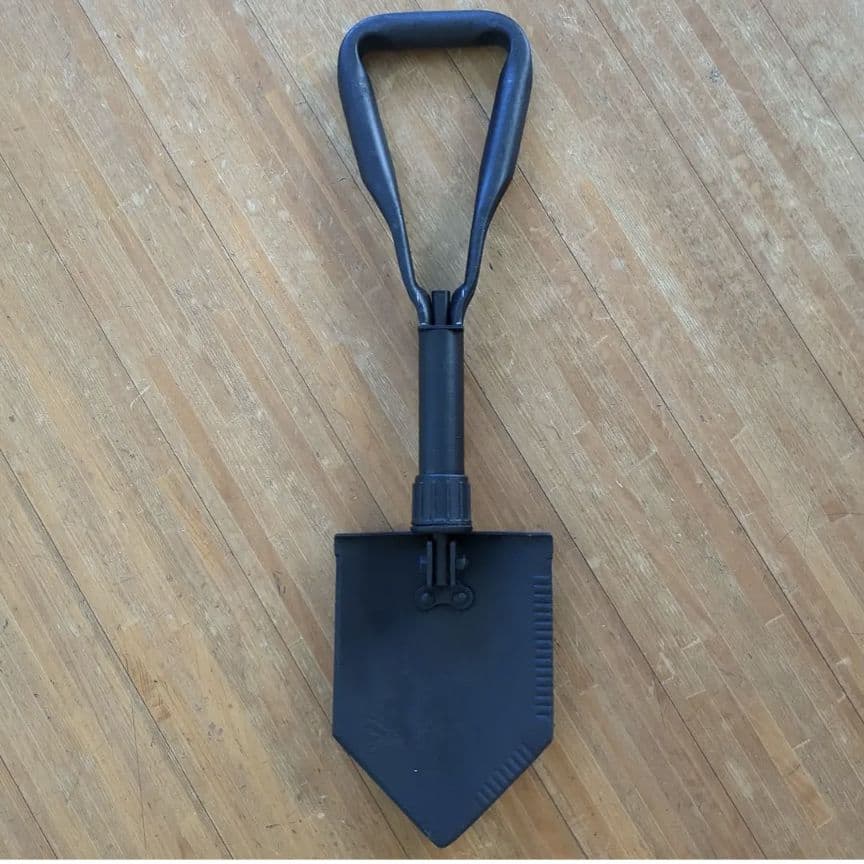 米軍実物　87年製　フォールディングスコップ