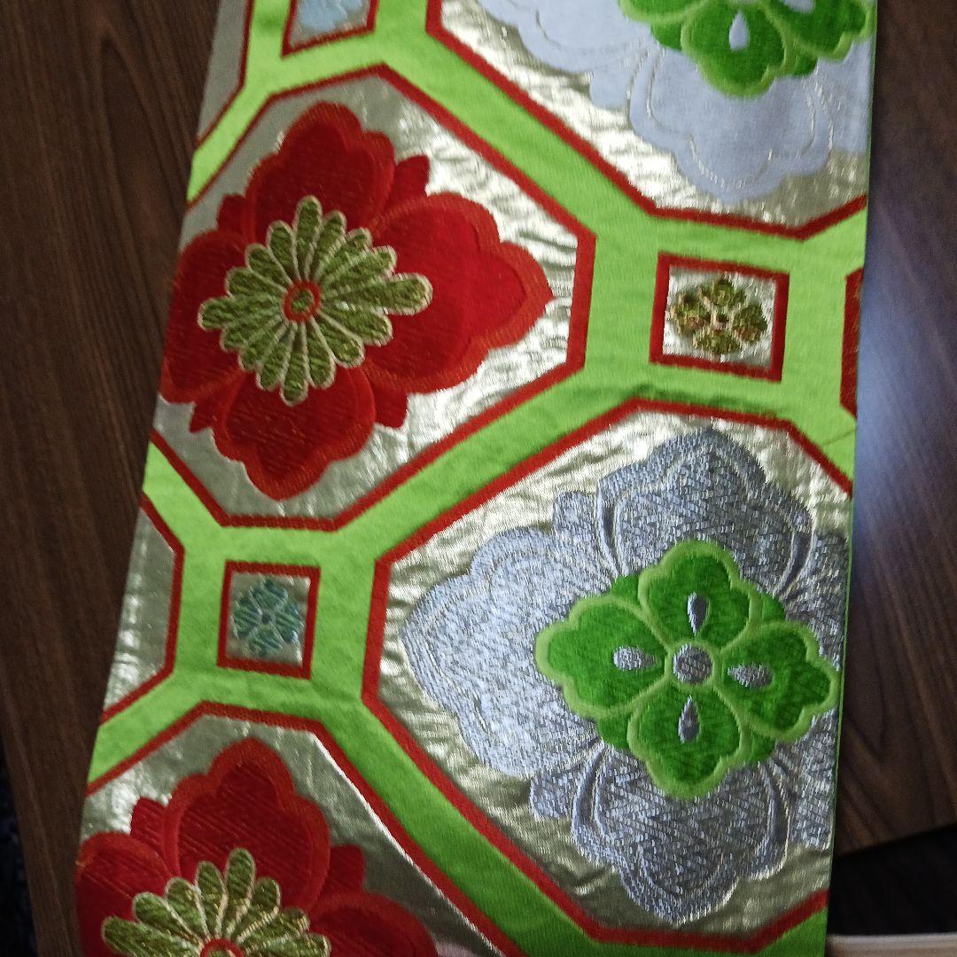 お琴カバー(袋帯リメイク)