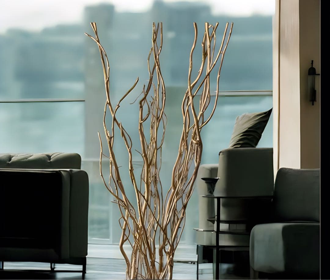 光触媒　人工観葉植物　ウォールグリーン　フェイクグリーン　ゴールドブランチb