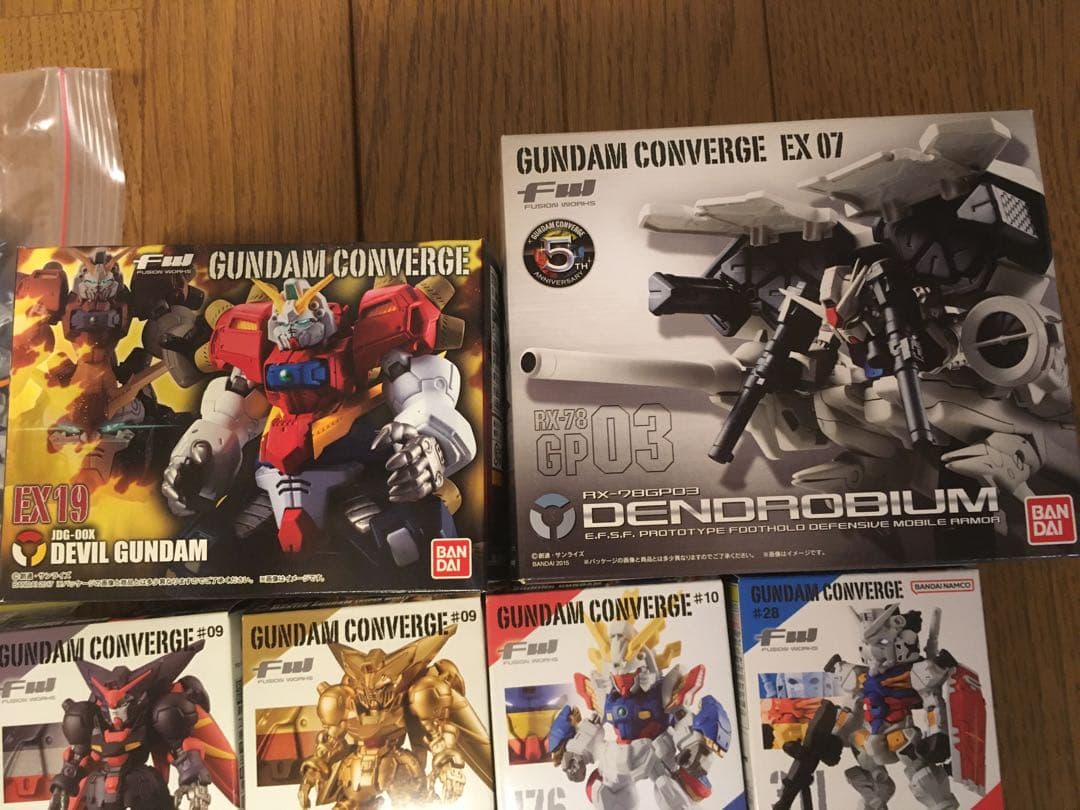 ガンダム コンバージ　EX デビルガンダム 他セット