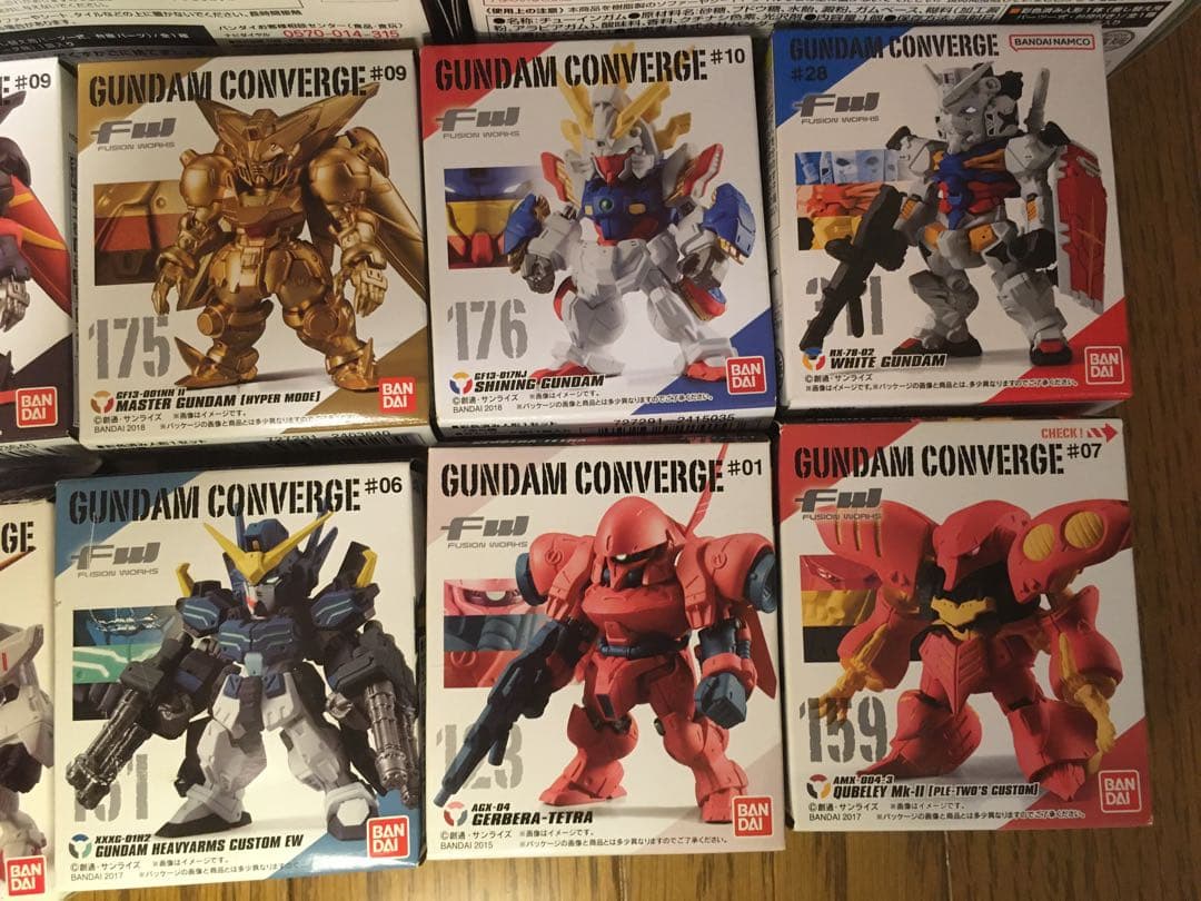 ガンダム コンバージ　EX デビルガンダム 他セット