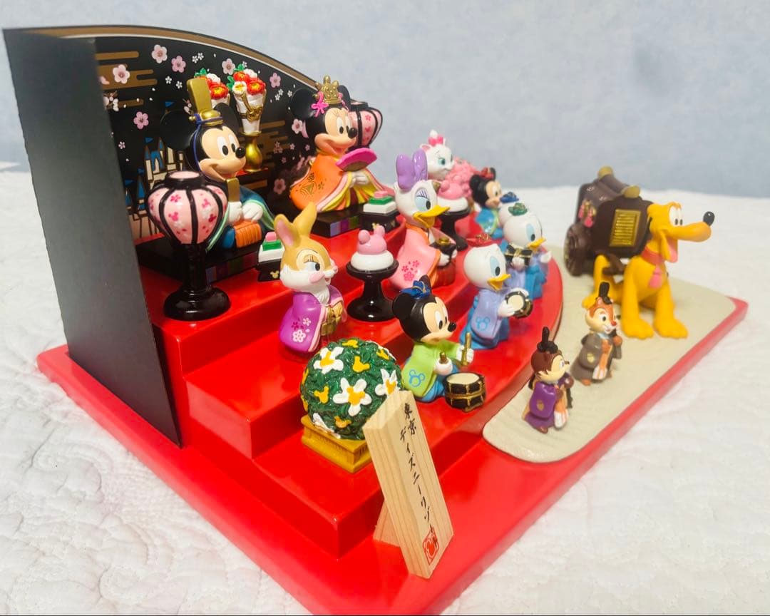 ミッキーたちのひな祭り雛人形セット