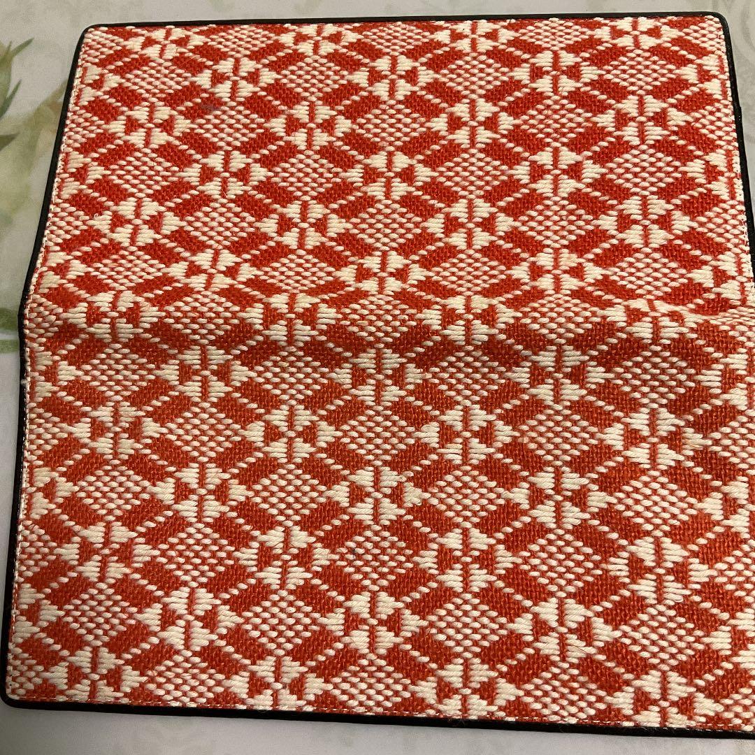 津軽こぎん　札入れ