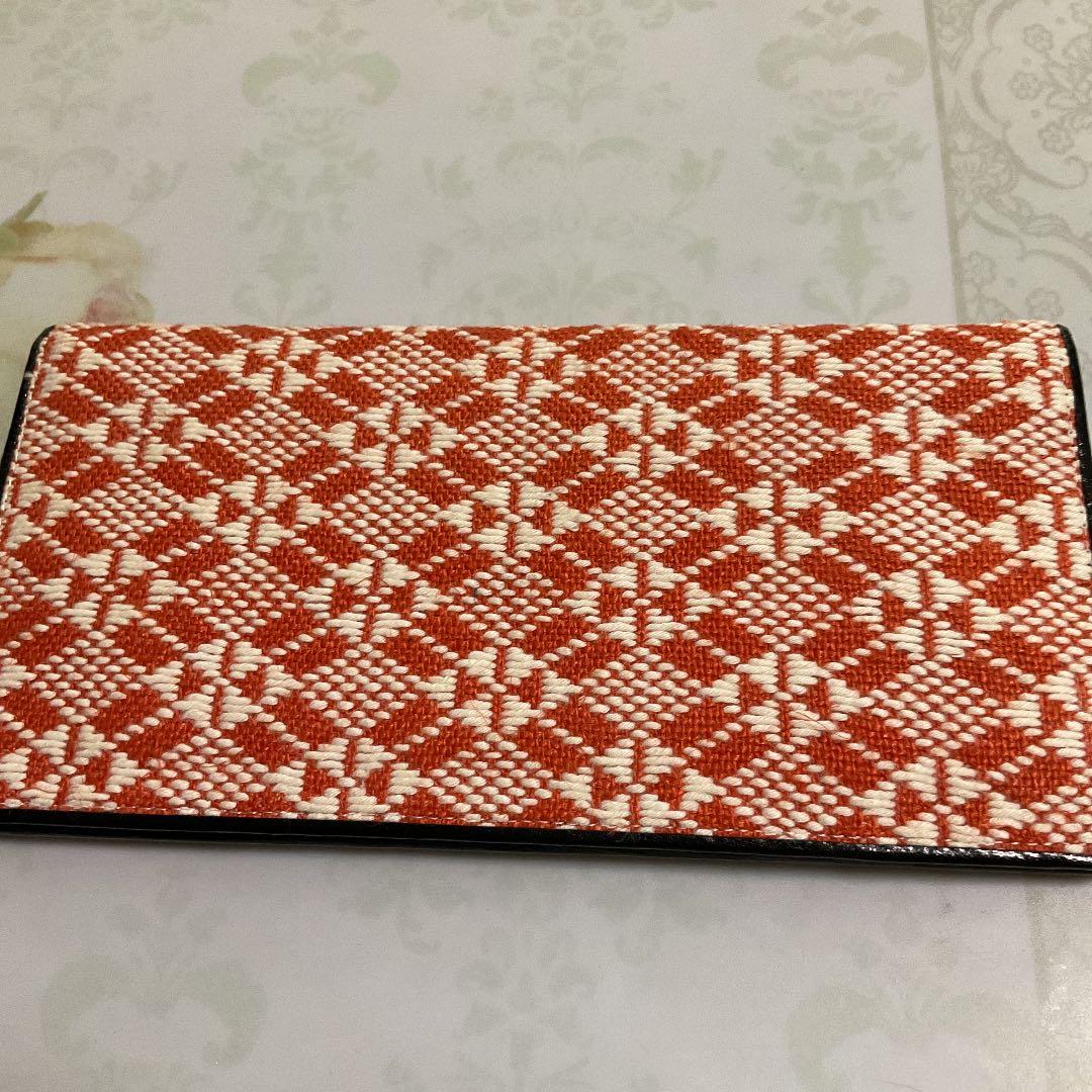 津軽こぎん　札入れ