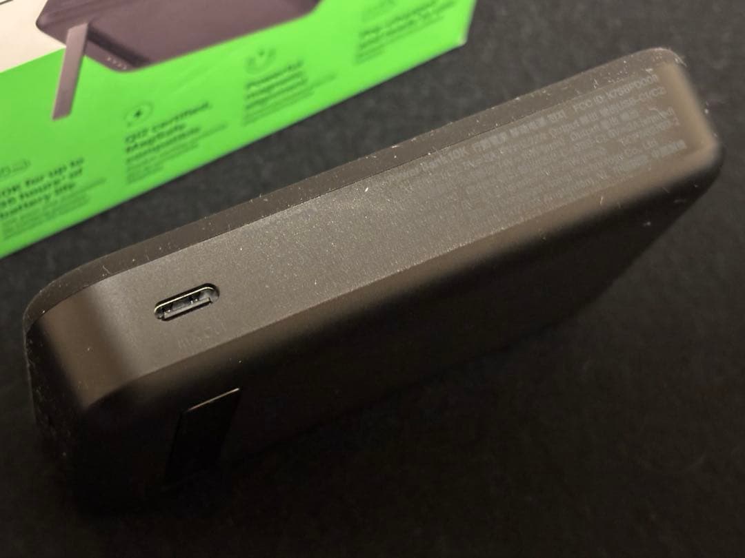 Belkin Qi2対応 ワイヤレスモバイルバッテリー 10000mAh