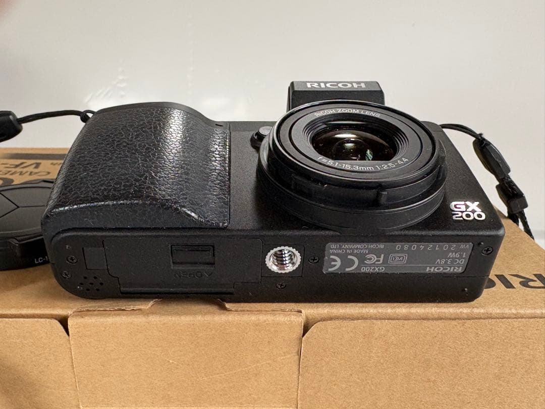 RICOH GX200 デジタルカメラ VF-1付き　オプション各種