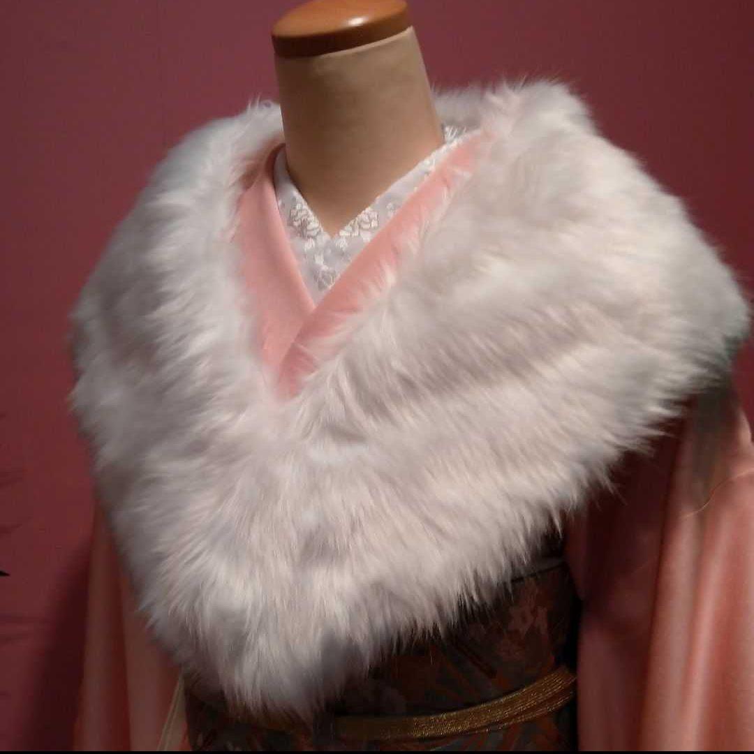 成人式向け【白ショール】