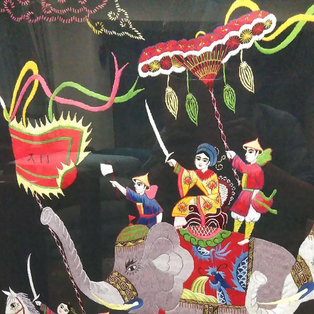 刺繍　ベトナムで購入