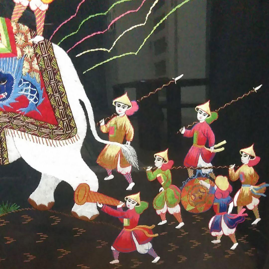 刺繍　ベトナムで購入