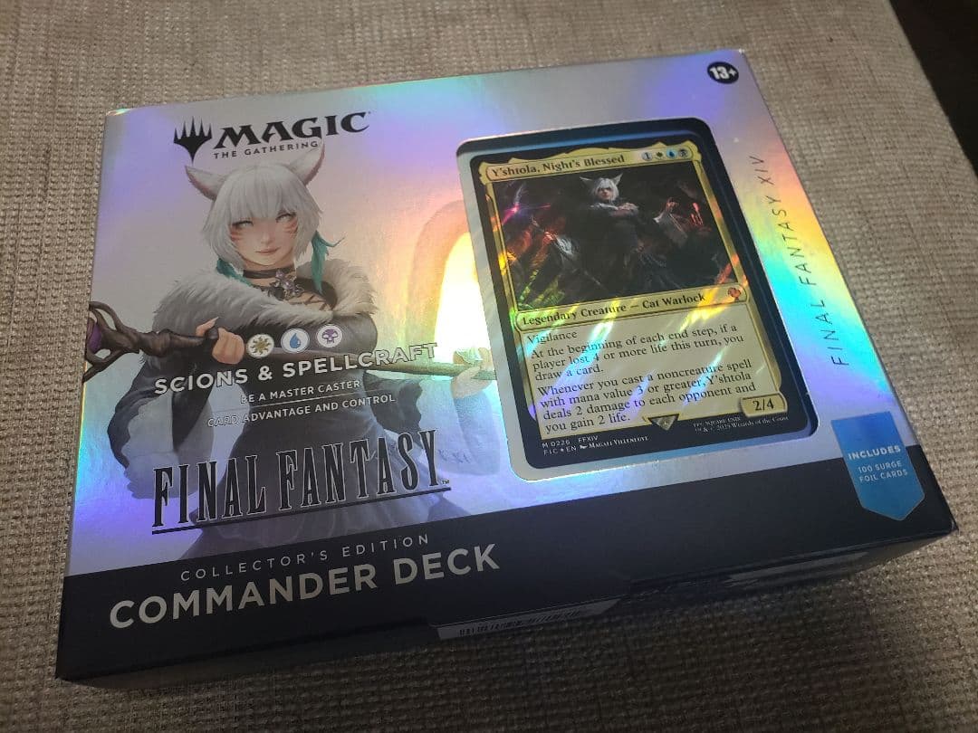 1/21まで【新品未開封】MTG FF統率者デッキ コレクター版 英語版 4種類