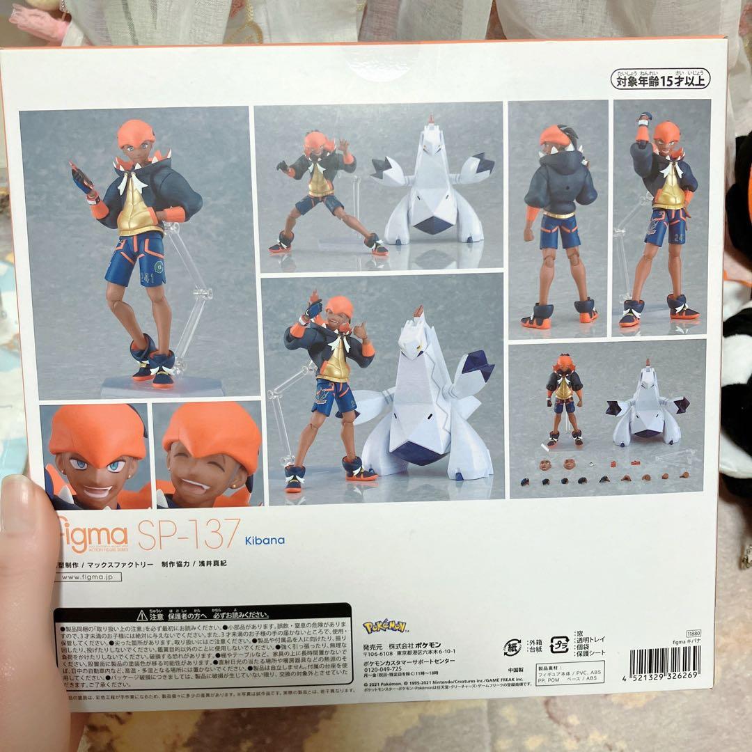 ポケモンセンター限定＊figma＊キバナ&ジュラルドン