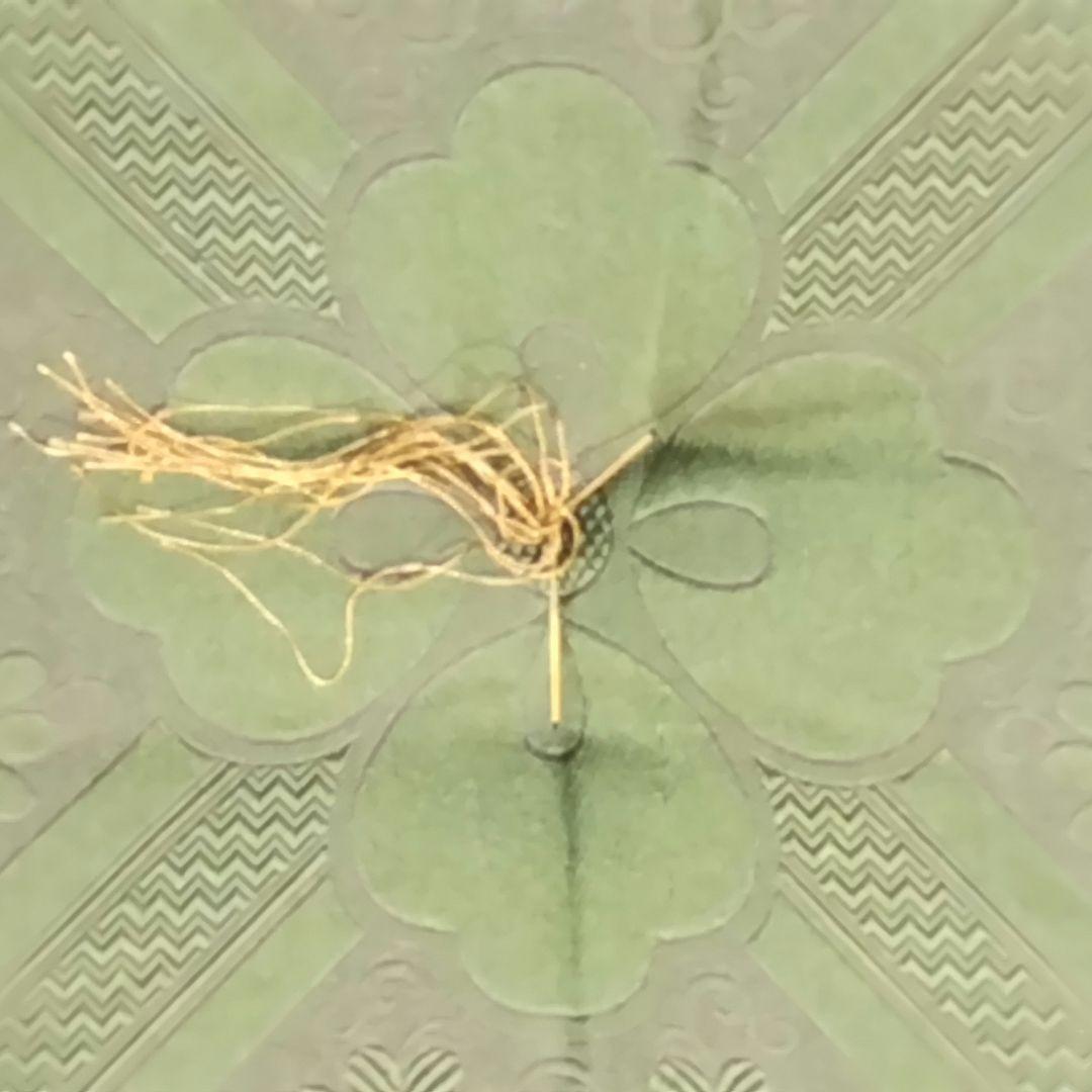 銘仙判(55×59cm) 座布団5枚組 グリーン