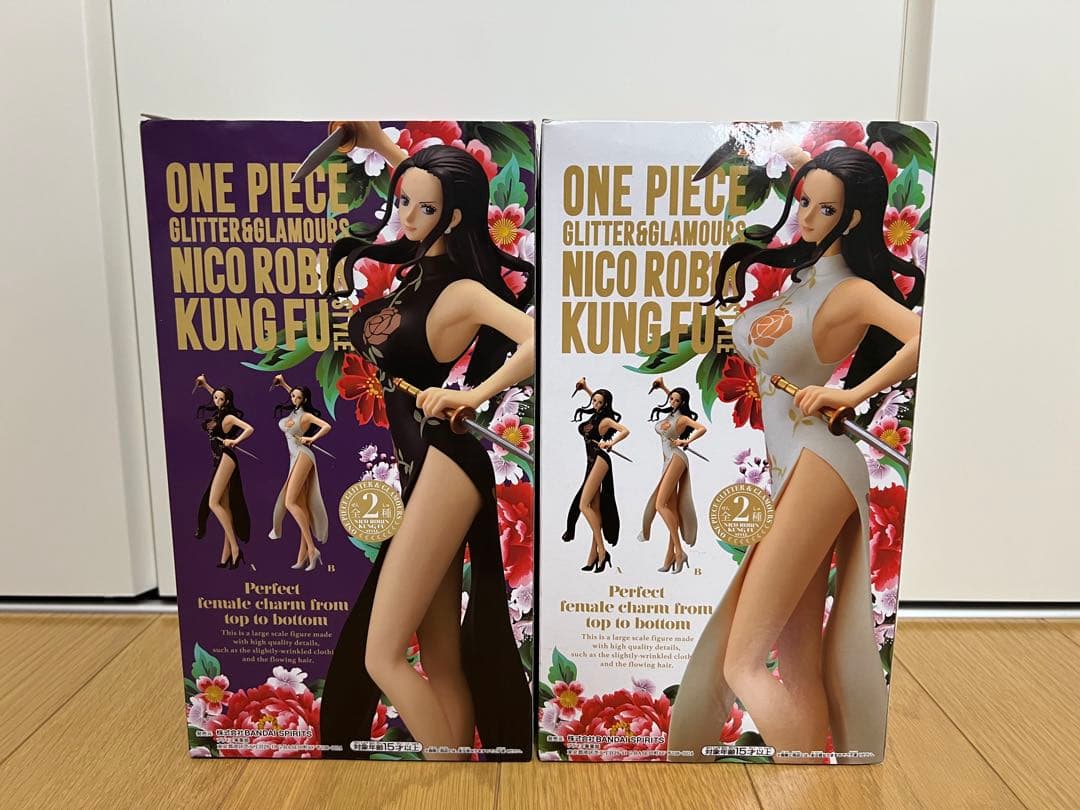 ワンピースGLITTER&GLAMOURSナミロビン計4点