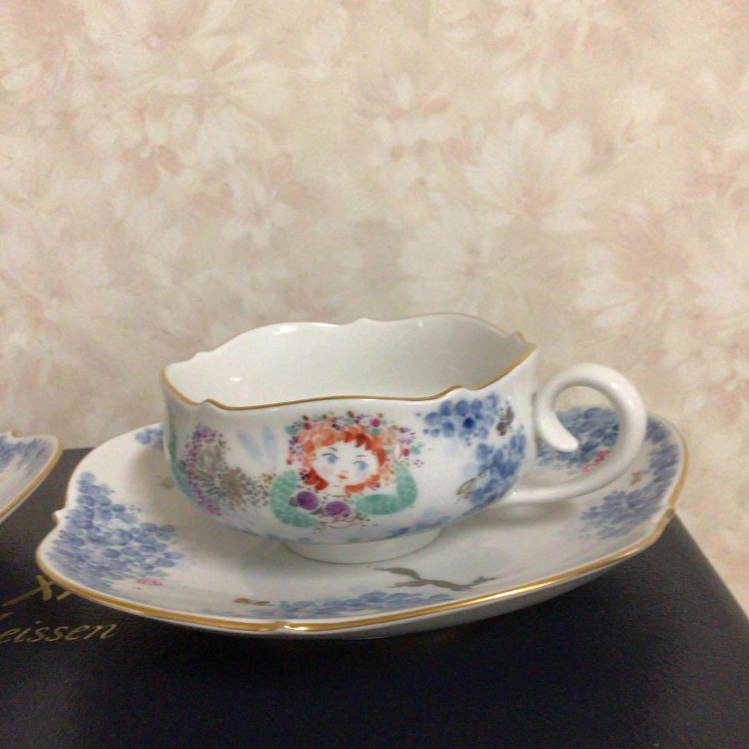 マイセン　ミッドサマーナイトドリーム　真夏の夜の夢　ティーセット