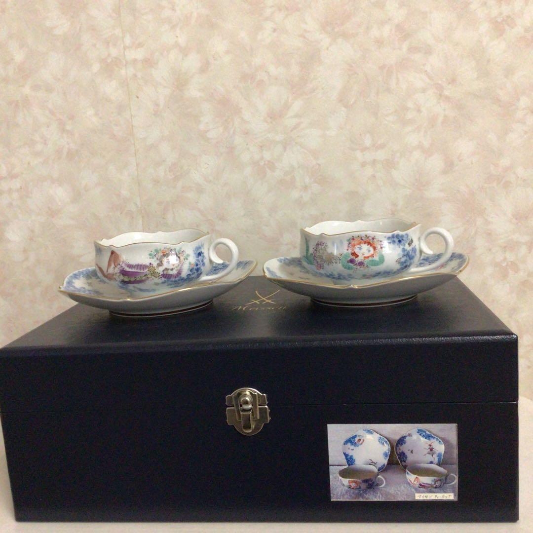 マイセン　ミッドサマーナイトドリーム　真夏の夜の夢　ティーセット