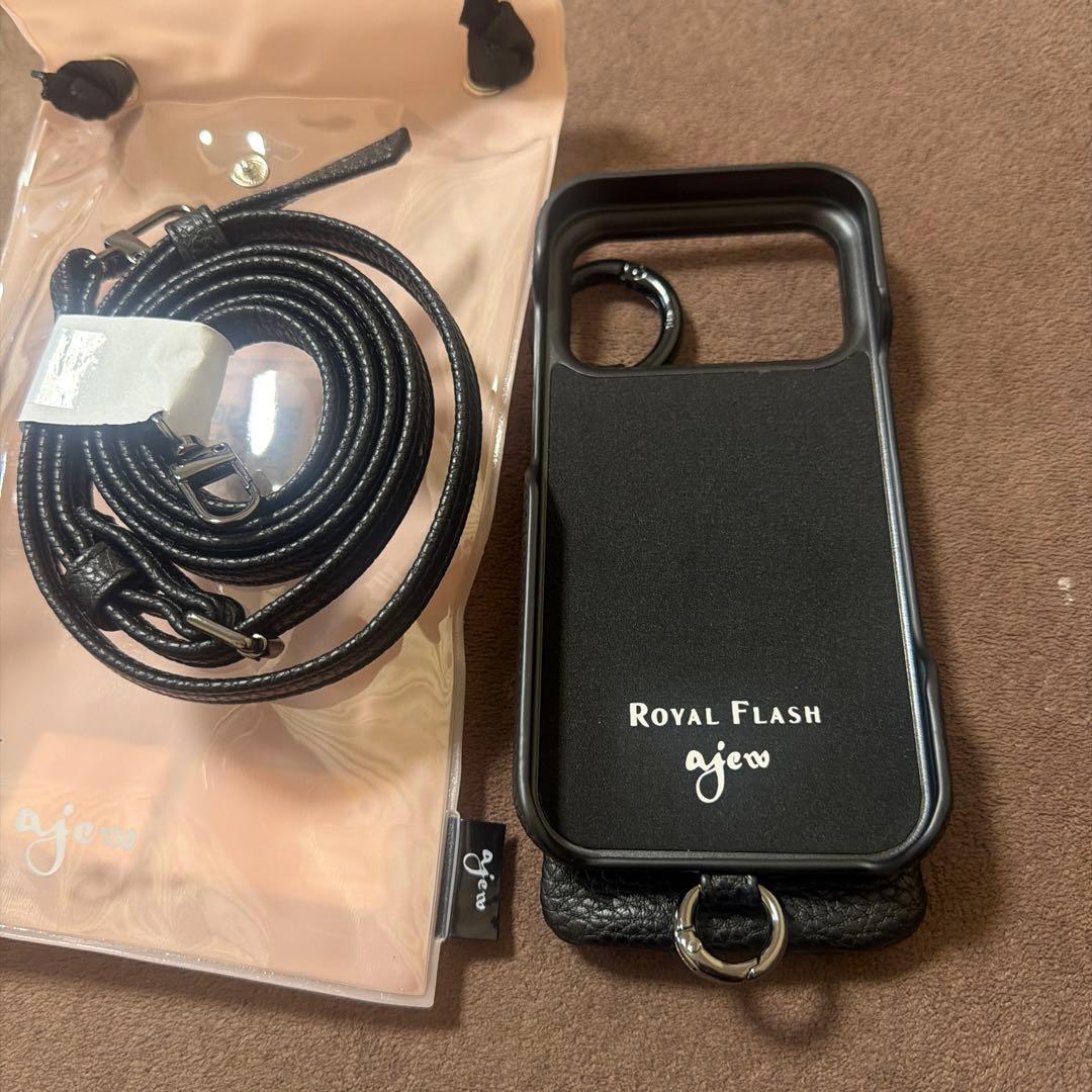 人気商品‼️新品未使用 ajew スマホケースiPhone17プロ ブラック