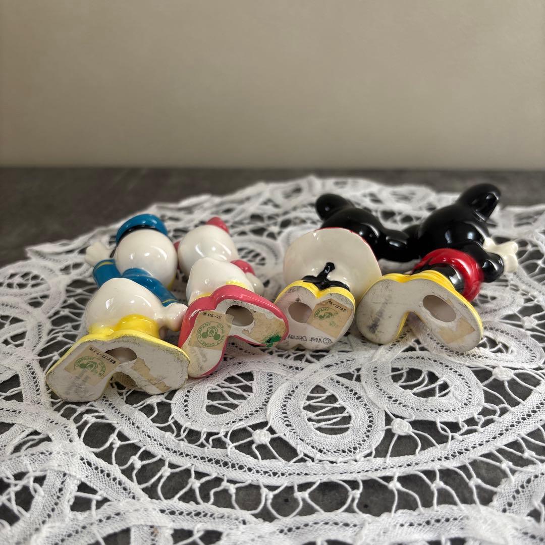 東京ディズニーランド　陶器 置物　18個　まとめてセット　レトロ　ヴィンテージ