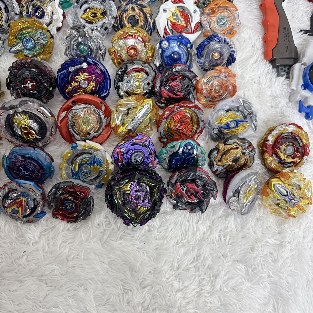 ベイブレードバースト 計121点 引退品 まとめ DB DU GT 付属品 大量