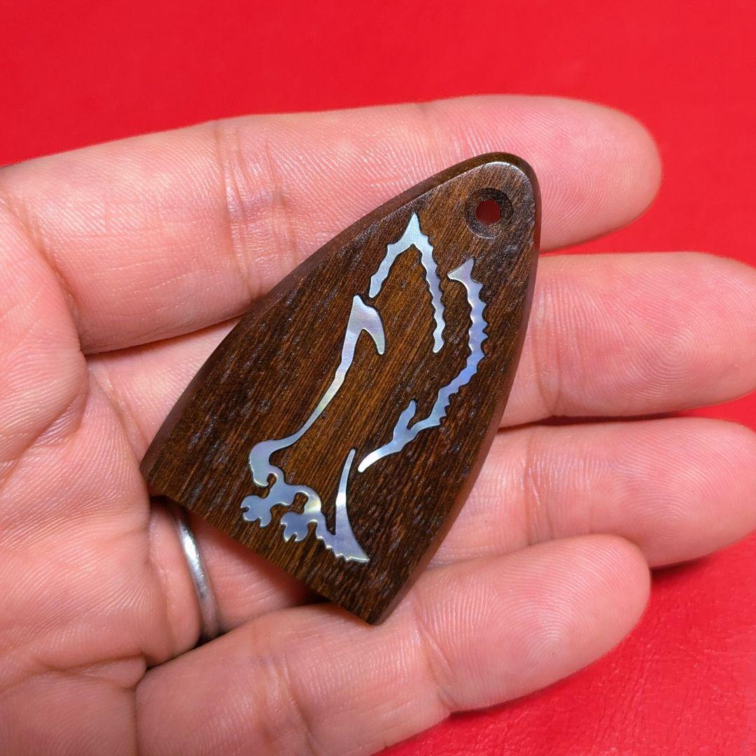 PRS　ローズ製　パールフレーム　トラスロッドカバー　RENSWOPM