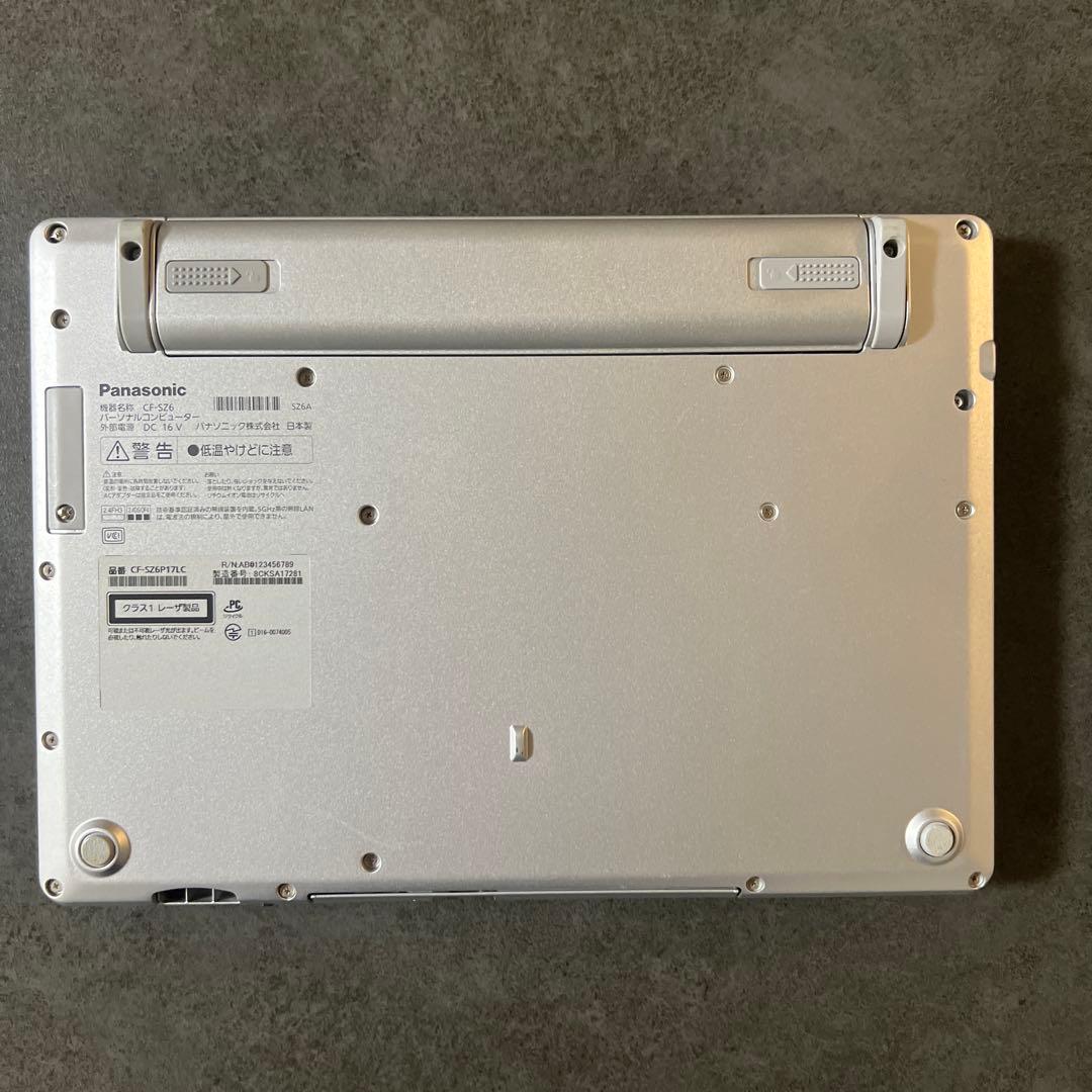 Let’s note CF-SZ6 i5 8GB SSD128GB 軽量PC