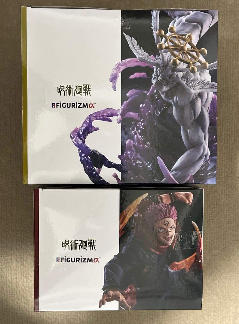 呪術廻戦 FIGURIZMα 宿儺・八握剣異戒神将魔虚羅　フィギュア 2種セット