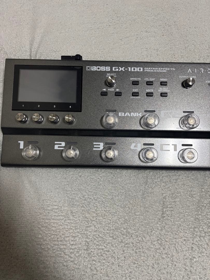 BOSS GX-100 BT-DUAL、純正スイッチカバー付き