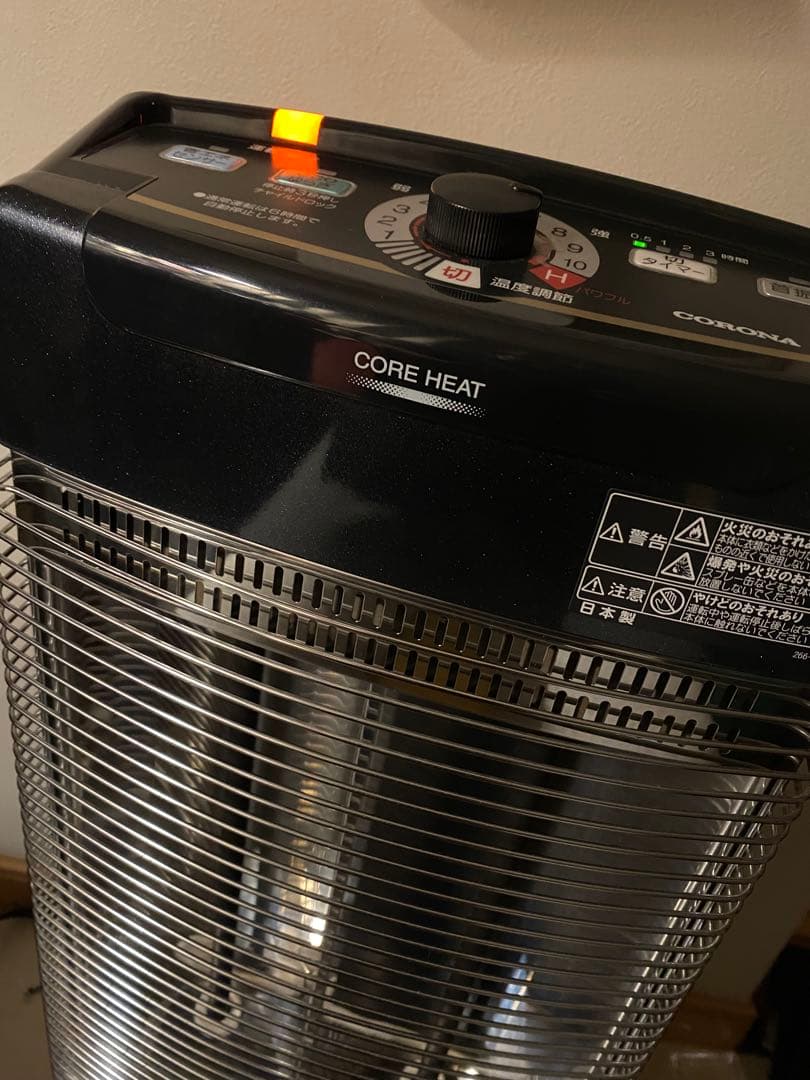 コロナ　遠赤外線ストーブ　コアヒート　DHX-1217R 2017年