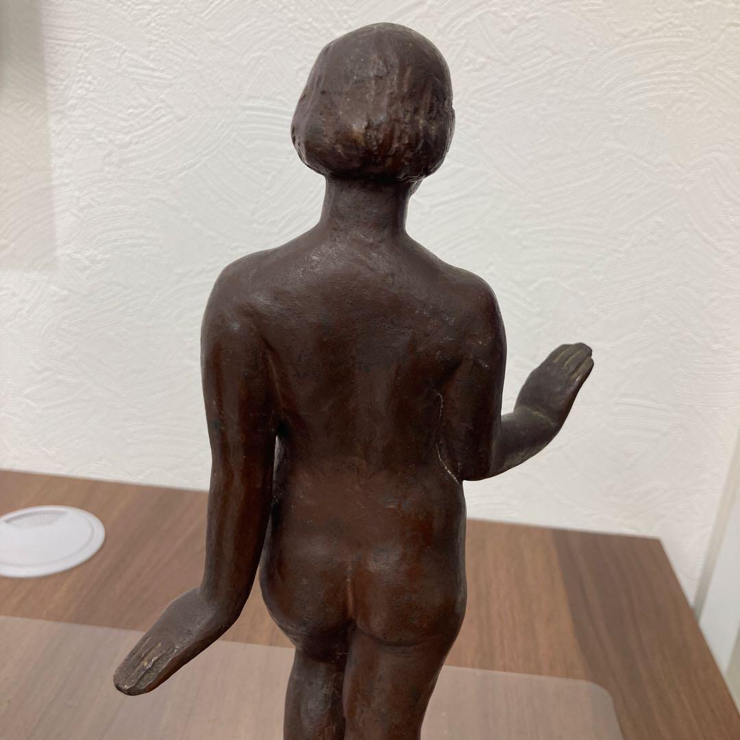 【藤井浩佑作】　ブロンズ像