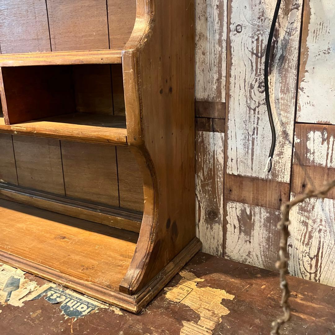 ヴィンテージ ブックシェルフ　本棚　オープン　ラック