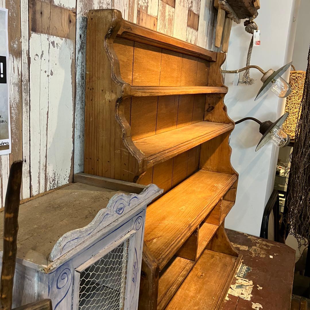 ヴィンテージ ブックシェルフ　本棚　オープン　ラック