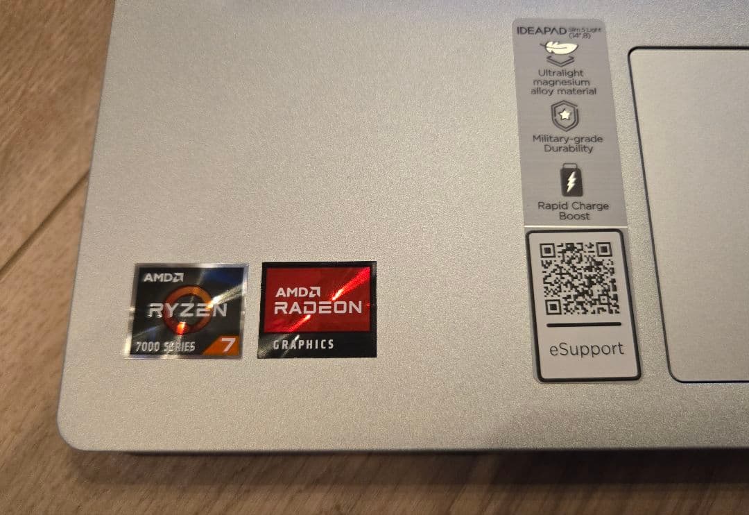【ほぼ未使用】Lenovo Ideapad Slim 5 Light Gen8