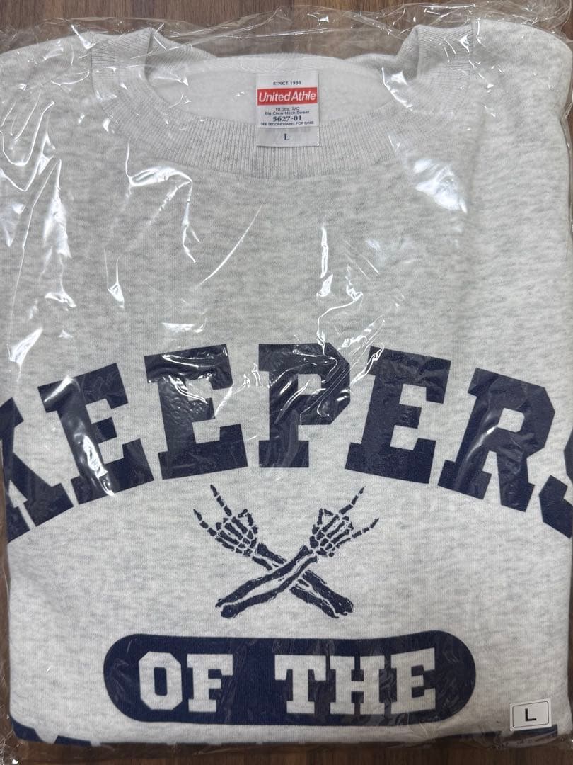 ハーコー風ホルモンスウェット Lサイズ ash grey edition