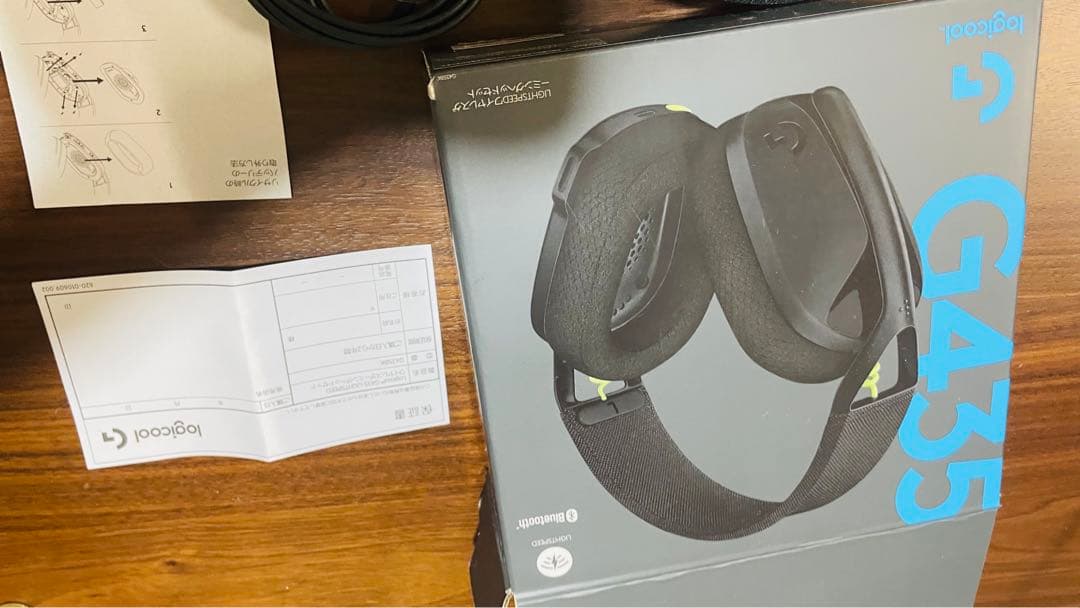 【新品・未使用】Logicool G435 ゲーミングヘッドセット
