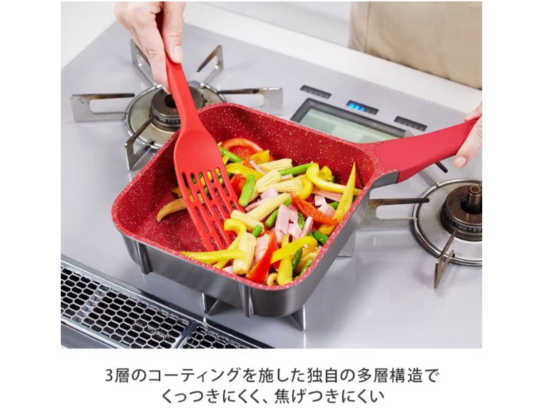 tatta タッタ マルチセット フライパン フライパンセット　ウッドベージュ