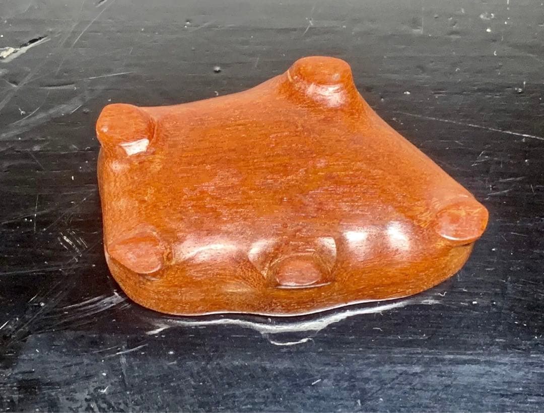 佐渡錦紅石  佐渡赤玉石 横7×高4.5×奥行5(cm)  120g